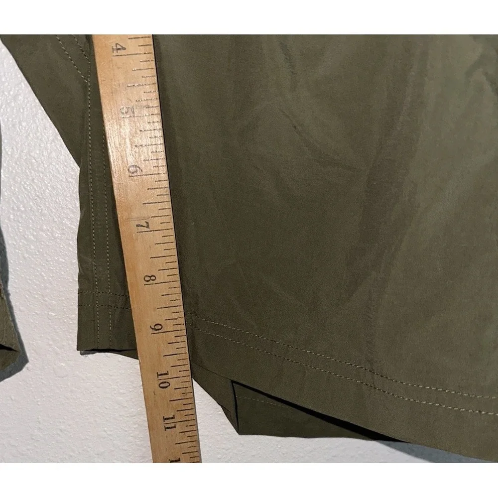REI Men's‎ Co Op Green Cargo Shorts S40 Hiking Fishing Outdoor Ripstop Nylon